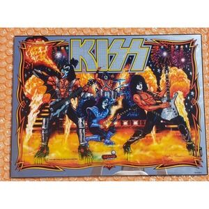 Lot of 3, Rare Bally Kiss Stern Pinball Machine Backglass High Resolution Mirror